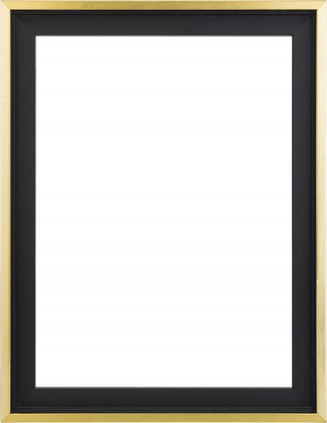 Mavanti Canvas picture frame Tacoma Black / Gold 56x71 cm