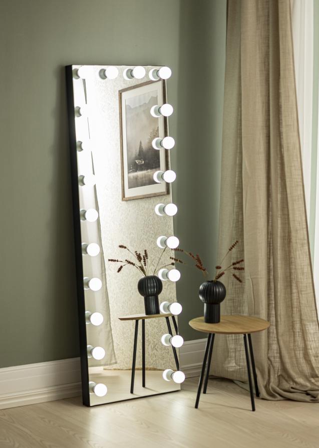 KAILA KAILA Mirror Tall LED Black 55x165 cm