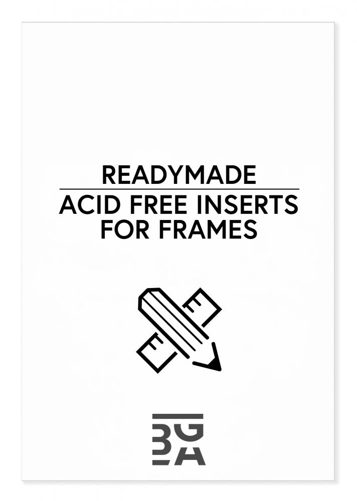 Egen tillverkning - Passepartouter Acid-free Inserts - 10.2x15.2 cm (4x6 inches)