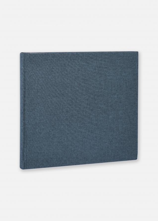 Focus Base Line Canvas Blue 26x25 cm (40 White pages / 20 sheets)