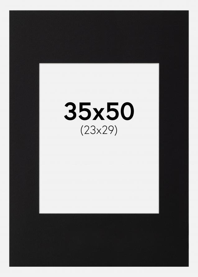 Galleri 1 Mount Black (White Core) 35x50 cm (23x29)