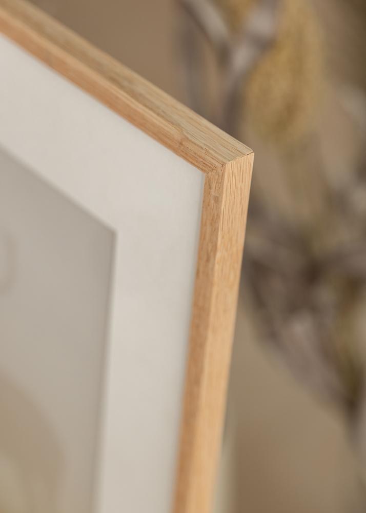 Galleri 1 Frame Narrow Oak Acrylic glass 18x18 cm