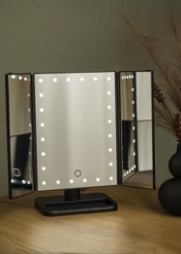 KAILA KAILA Make-up mirror Fold II Black - 38x25 cm